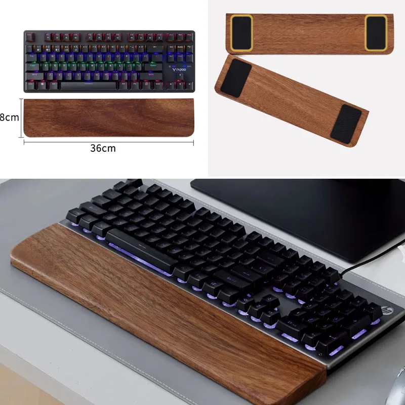 Solid Wood Keyboard Palm Rest  - Gaming Keyboard Mouse Combo 리뷰 및 가격