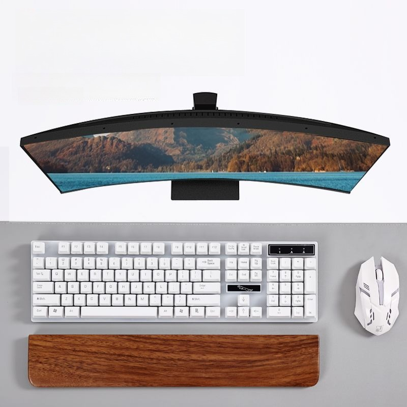 Solid Wood Keyboard Palm Rest  - Gaming Keyboard Mouse Combo 리뷰 및 가격