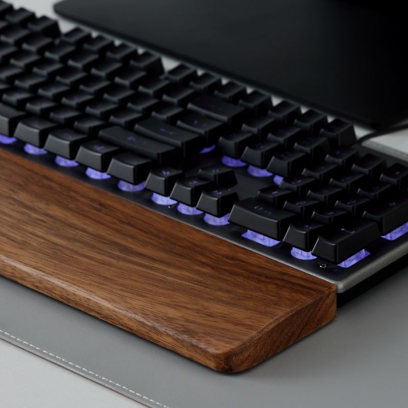 Solid Wood Keyboard Palm Rest  - Gaming Keyboard Mouse Combo 리뷰 및 가격