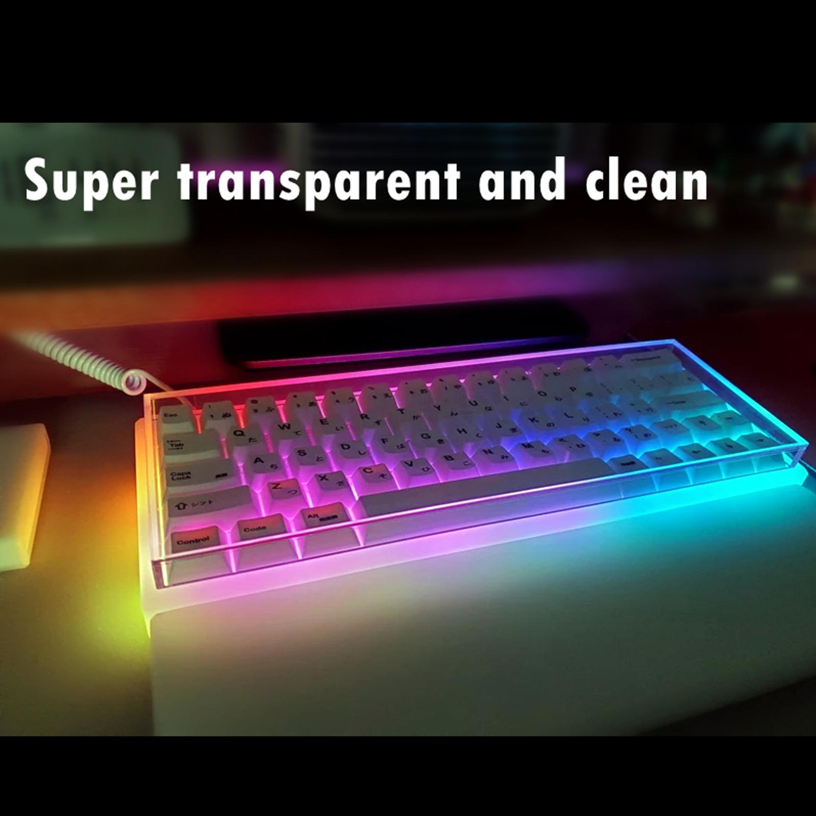 Acrylic Mechanical Keyboard Du - Gaming Keyboard Ergo 리뷰 및 가격