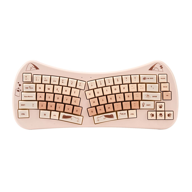 68 Key Cat Ear Mechanical Keyb - Gaming Keyboard Mouse Wireless 리뷰 및 가격