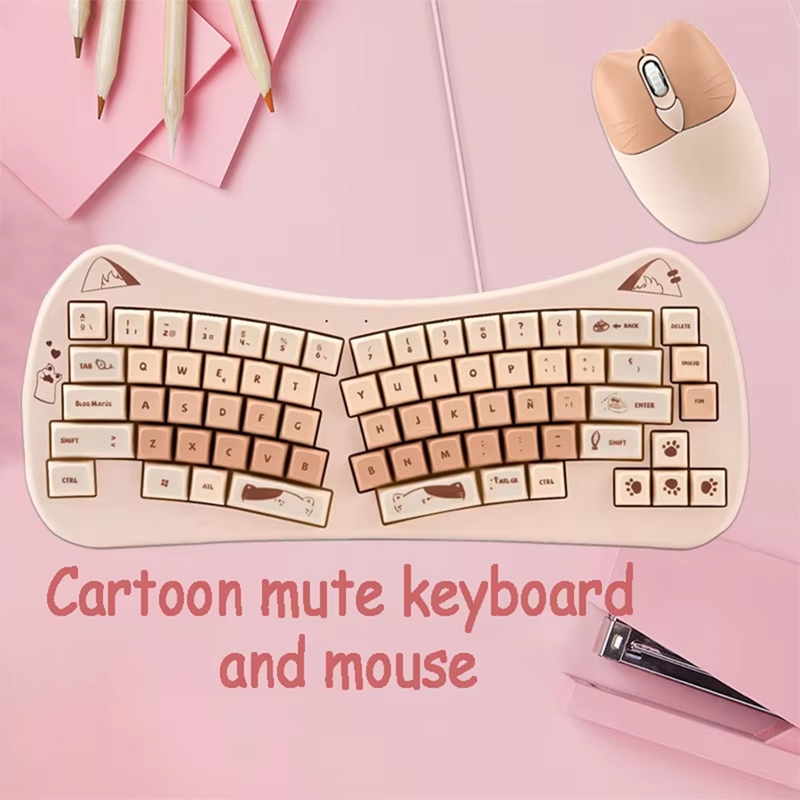 68 Key Cat Ear Mechanical Keyb - Gaming Keyboard Mouse Wireless 리뷰 및 가격