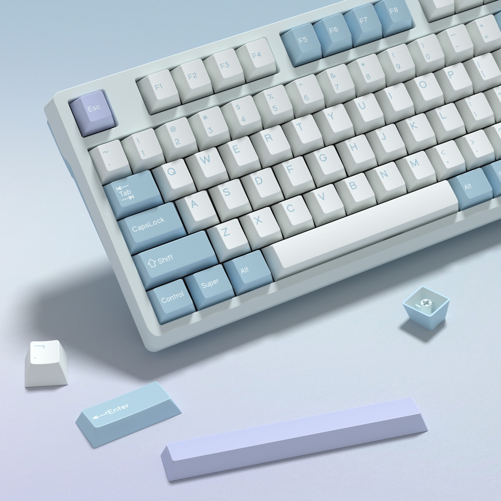 KBDiy GMK Illusion Keycap Cher - Gaming Keyboard Number Pad 리뷰 및 가격