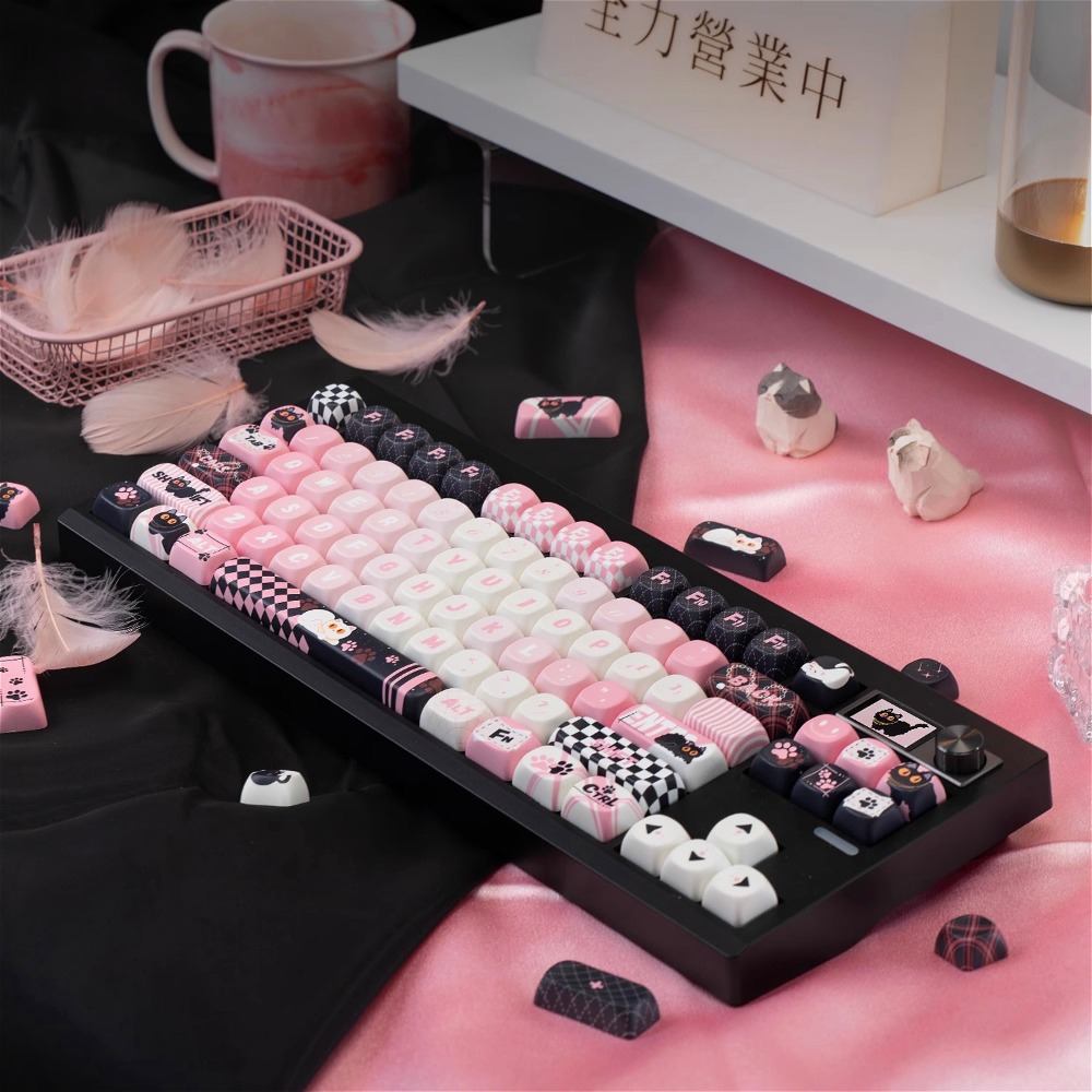 Custom MOA Profile Black Pink  - Keyboard Gaming Black 리뷰 및 가격