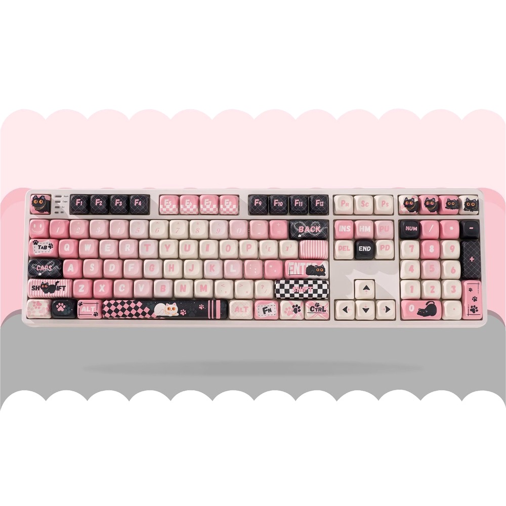 Custom MOA Profile Black Pink  - Keyboard Gaming Black 리뷰 및 가격