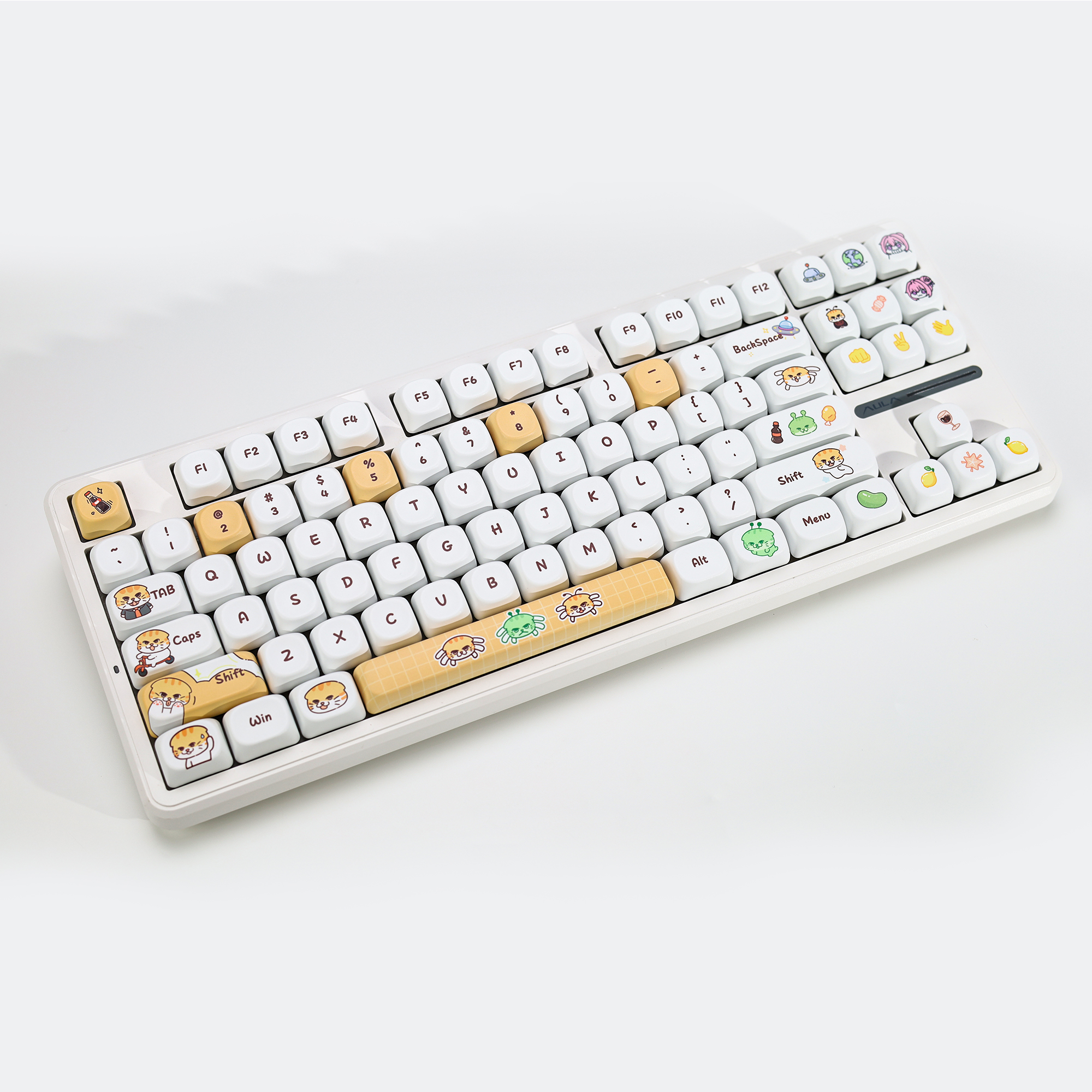KBDiy Cute Bad Cat Theme Keyca - Gaming Keyboard Number Pad 리뷰 및 가격
