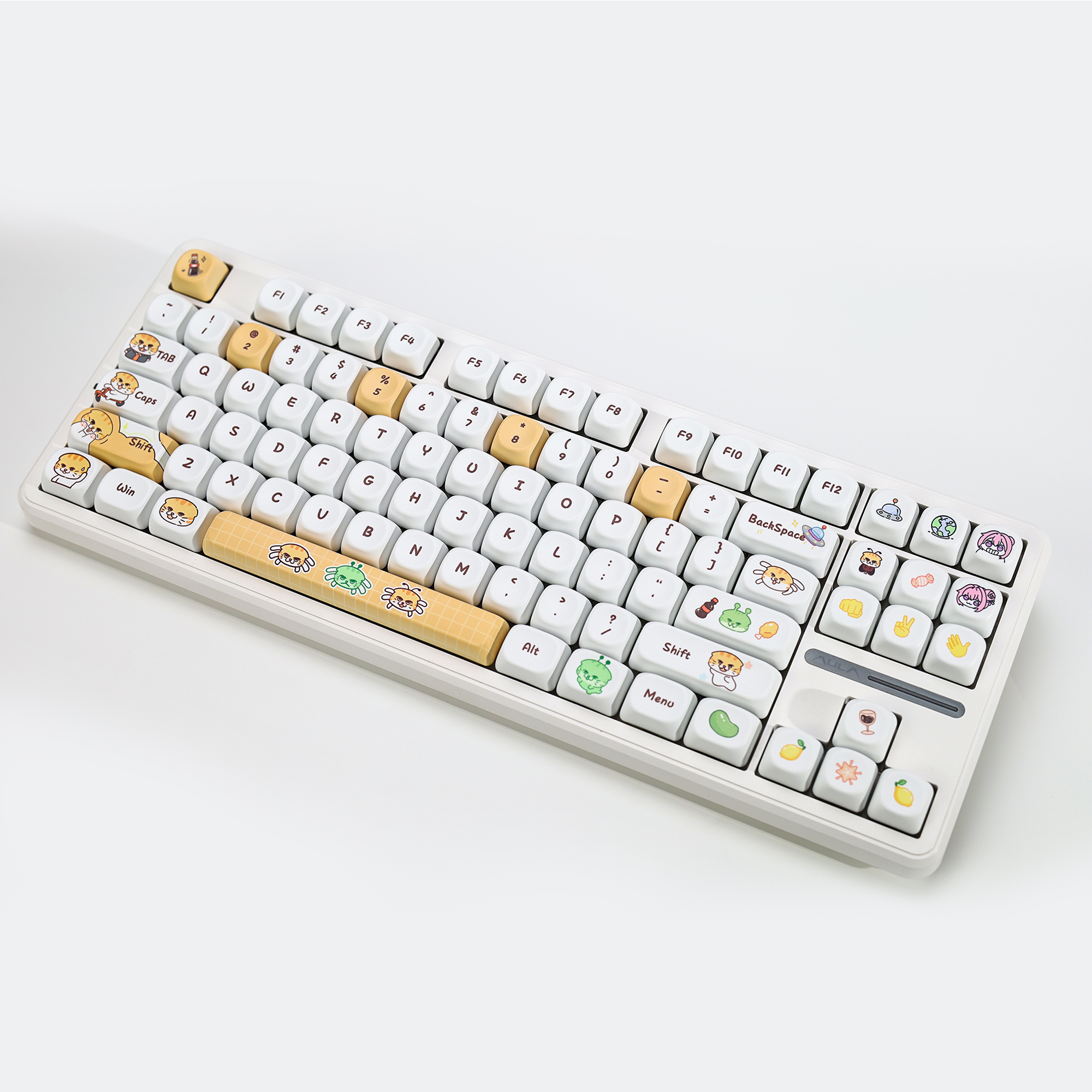 KBDiy Cute Bad Cat Theme Keyca - Gaming Keyboard Number Pad 리뷰 및 가격