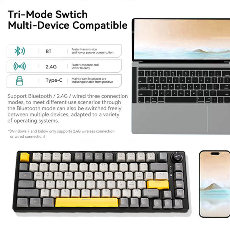 Gianteeth Shark Low Price Cust - Gaming Keyboard Mechanical Wireless 리뷰 및 가격