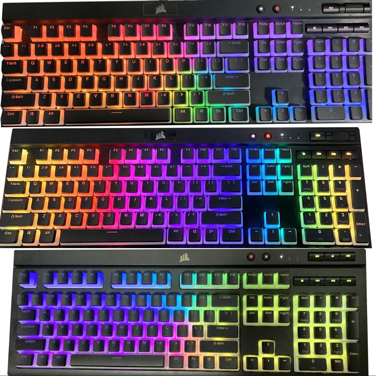 Translucent Corsair Pudding Ke - Gaming Keyboard Corsair 리뷰 및 가격