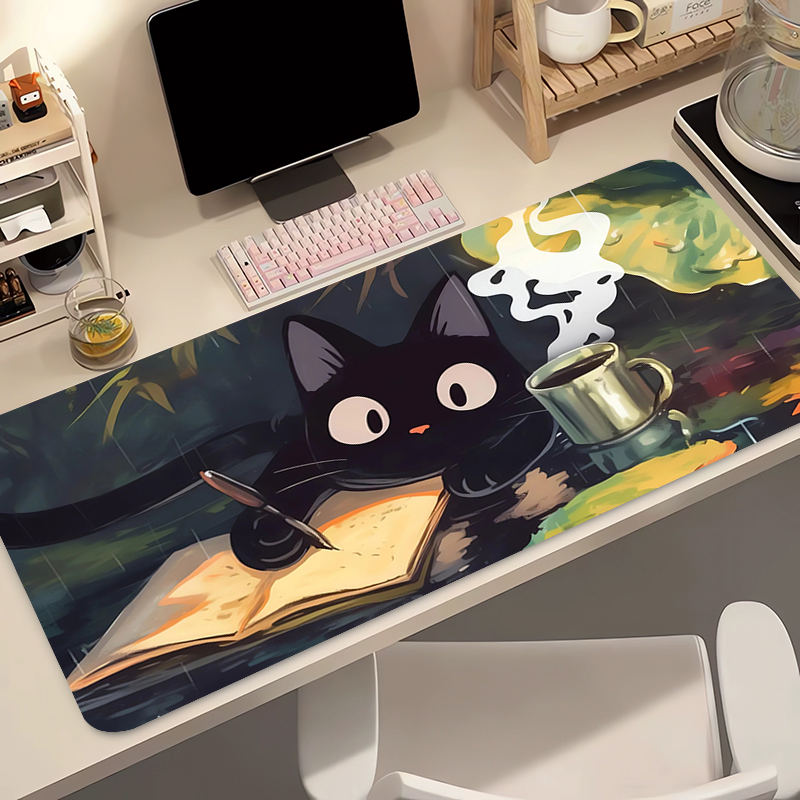 Kawaii Black Cat Silicone Soft - Keyboard Gaming Black 리뷰 및 가격