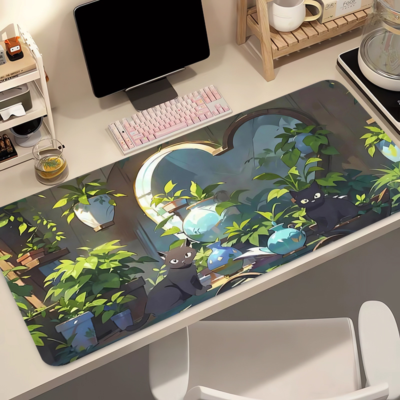 Kawaii Black Cat Silicone Soft - Keyboard Gaming Black 리뷰 및 가격