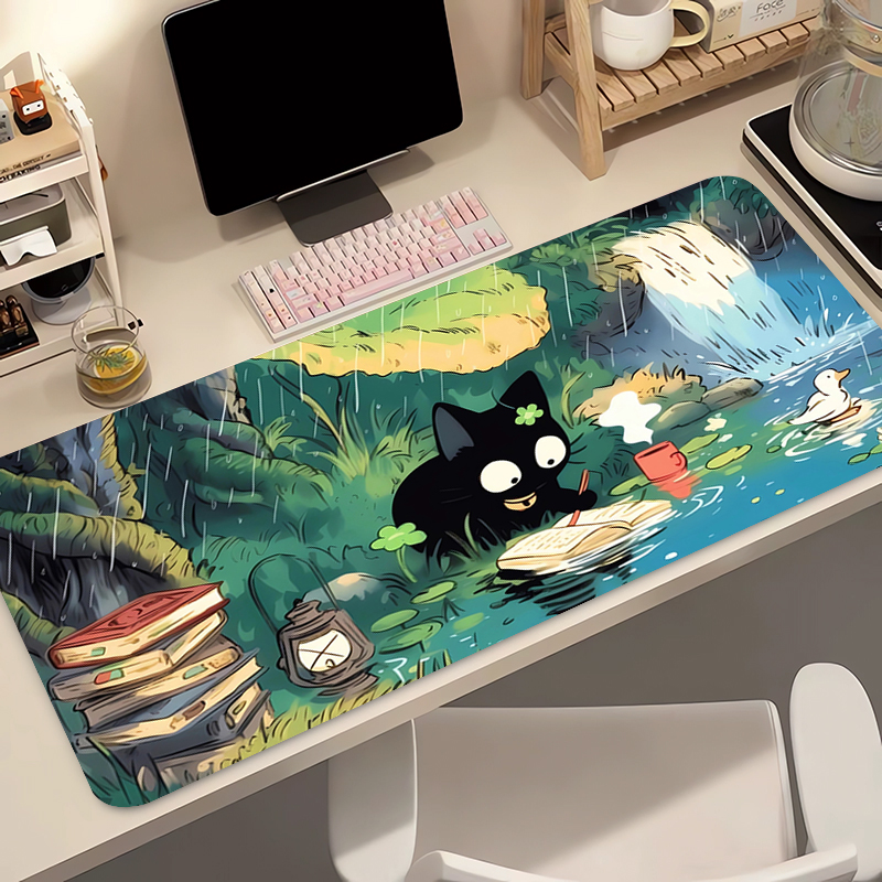 Kawaii Black Cat Silicone Soft - Keyboard Gaming Black 리뷰 및 가격