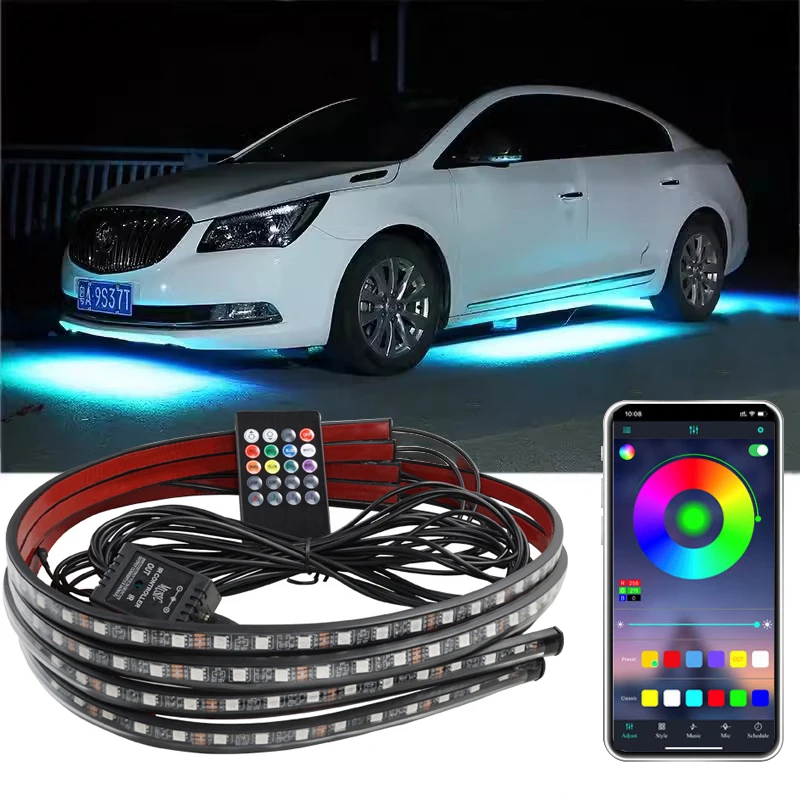 RGB Flexible LED Light bar Car - Rgb Underglow Strip 리뷰 및 가격