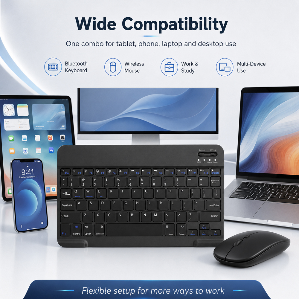 Bluetooth Wireless Keyboard Fo - Gaming Keyboard Mouse Wireless 리뷰 및 가격
