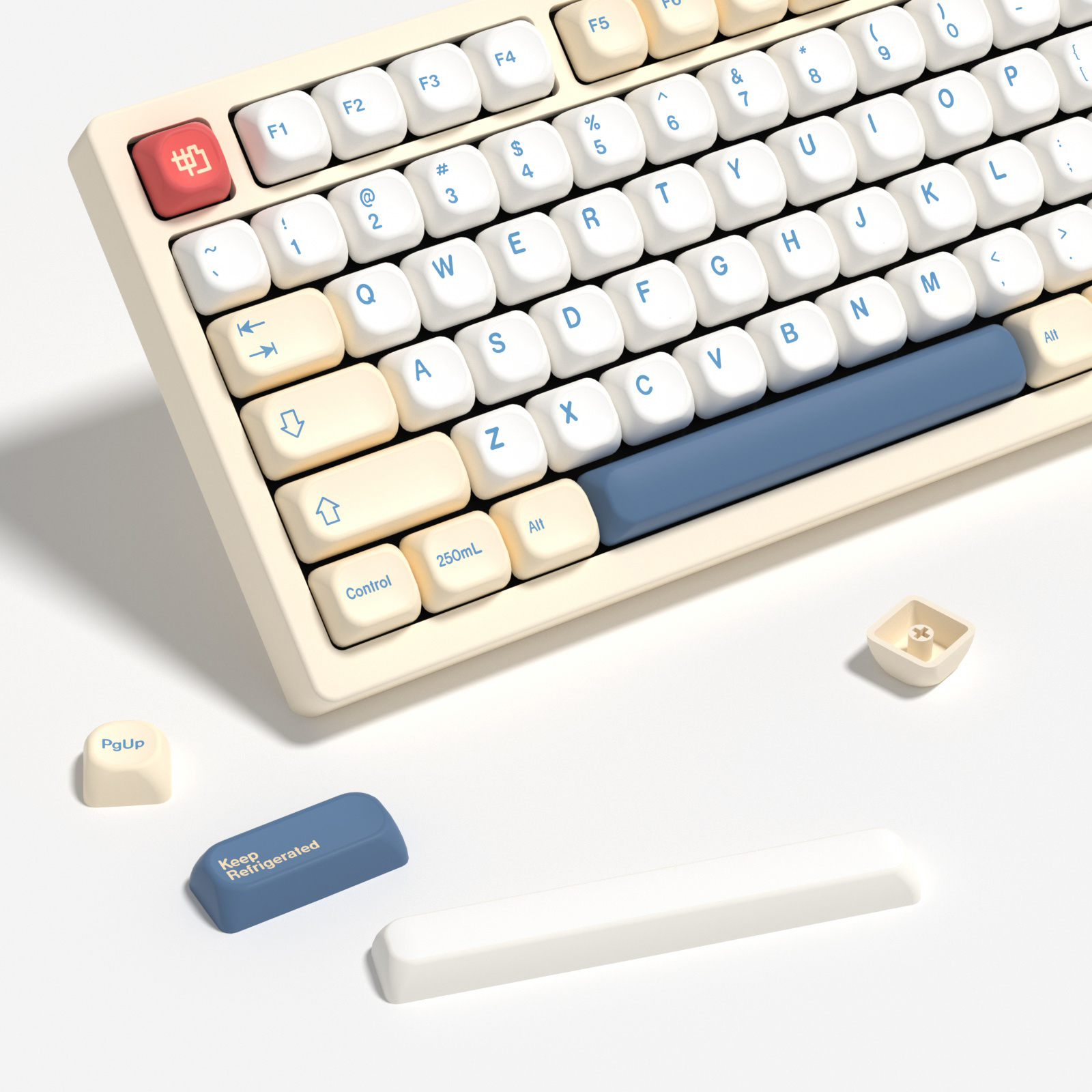 KBDiy GMK Soymilk Keycaps Retr - Gaming Keyboard Number Pad 리뷰 및 가격