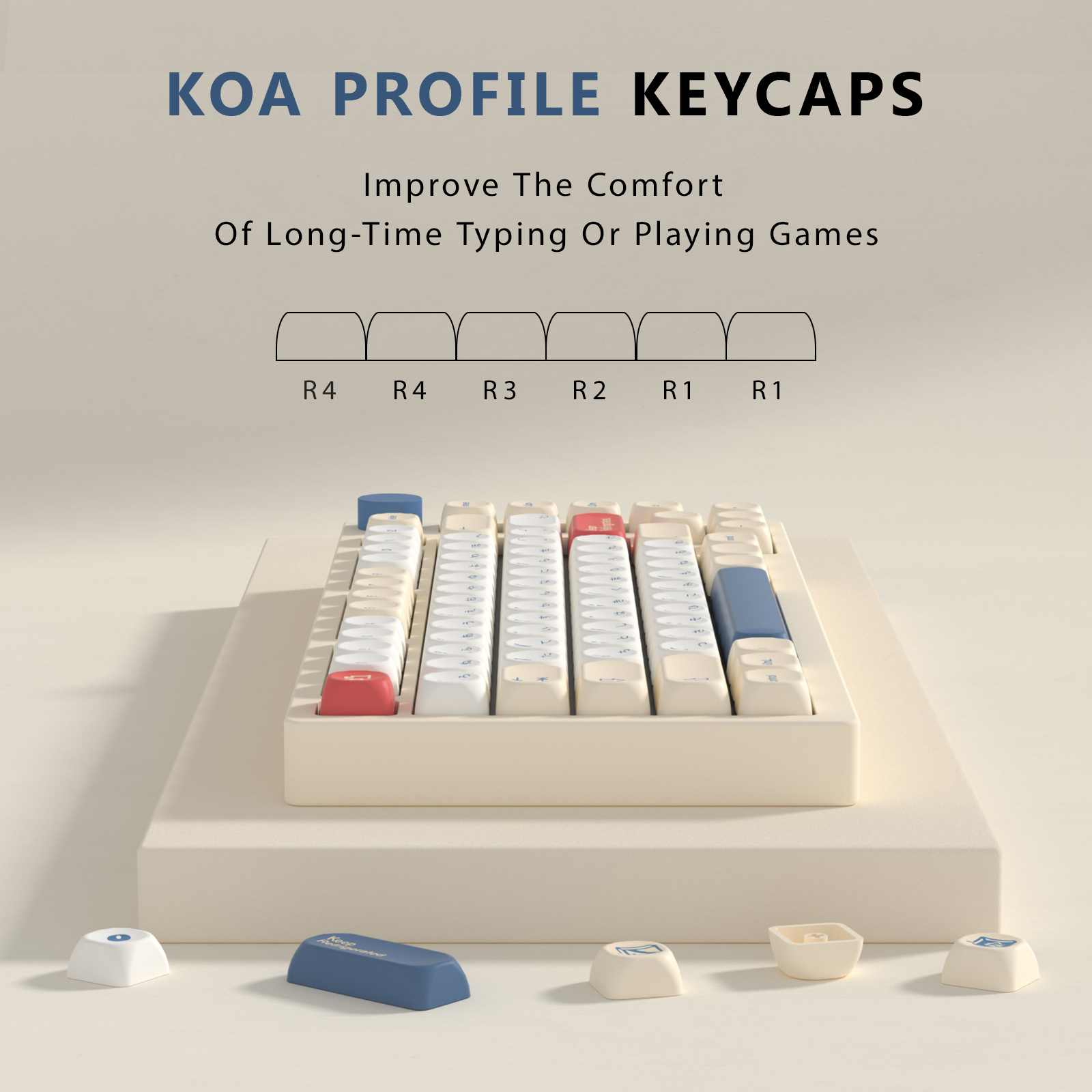 KBDiy GMK Soymilk Keycaps Retr - Gaming Keyboard Number Pad 리뷰 및 가격