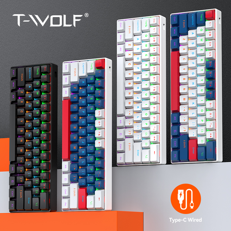 T-WOLF T60 Wired Gaming Keyboa - Gaming Keyboard Not Typing 리뷰 및 가격