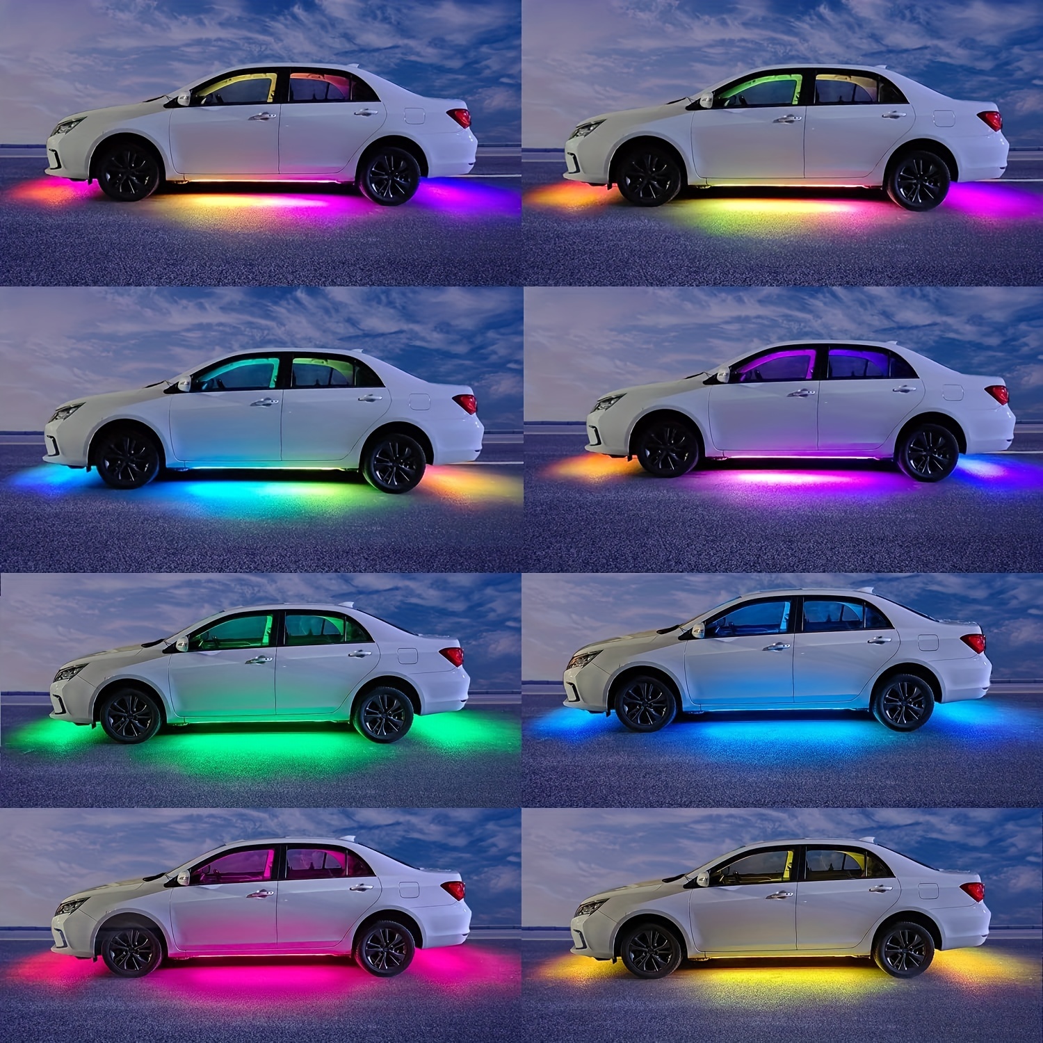 RGB Flexible Car Underglow Lig - Rgb Underglow Strip 리뷰 및 가격