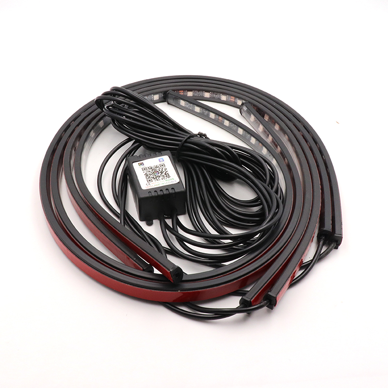 Niscarda 4PCS 12V IP65 App Con - Rgb Underglow Strip 리뷰 및 가격