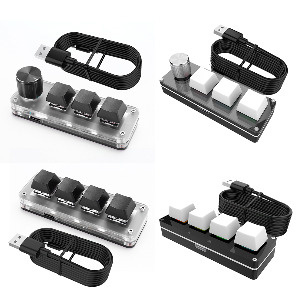 3 Key 1 Knob/4 Key One Handed  - Gaming Keyboard 1 Hand 리뷰 및 가격