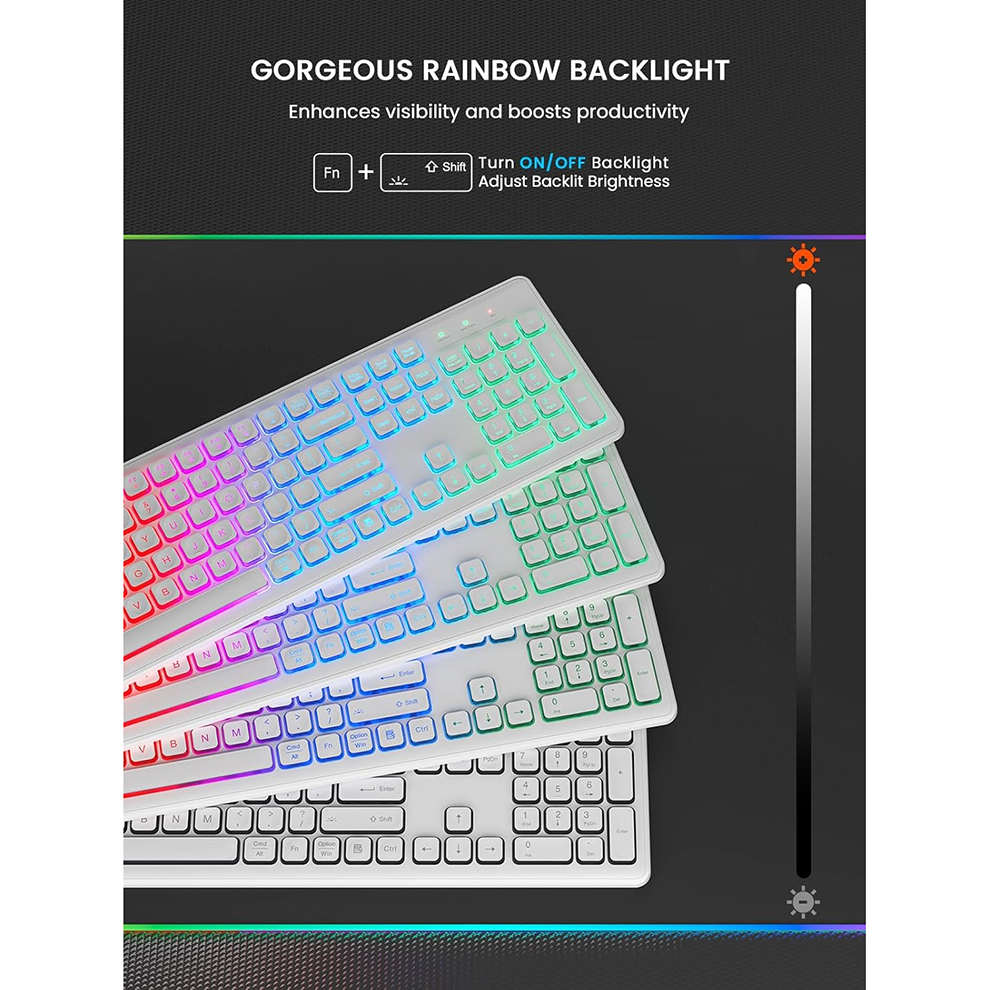 Backlit Wireless Keyboard and  - Gaming Keyboard And Mouse Set 리뷰 및 가격