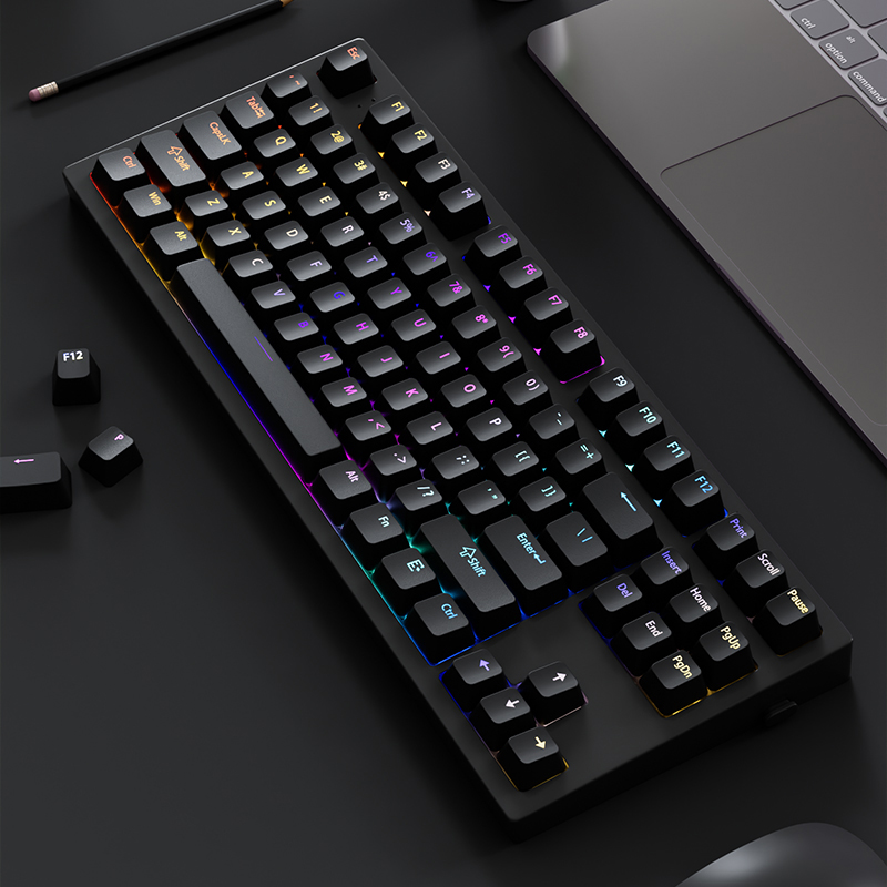130+ Keys Black Custom Double  - Keyboard Gaming Black 리뷰 및 가격